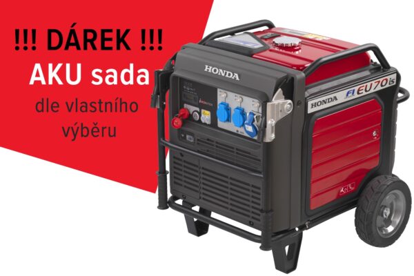 Kapotovaná odhlučněná elektrocentrála EU 70iS EU 70iS