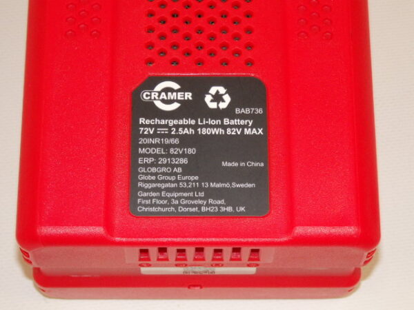 CRAMER Baterie 82V180 82V 2,5Ah - Image 2