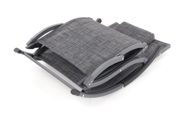Lehátko VIOLA De Luxe (Black & Grey) - Image 16